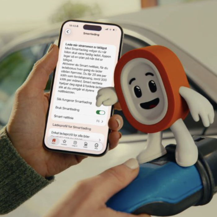 Fjordkraft Smartlading-appen